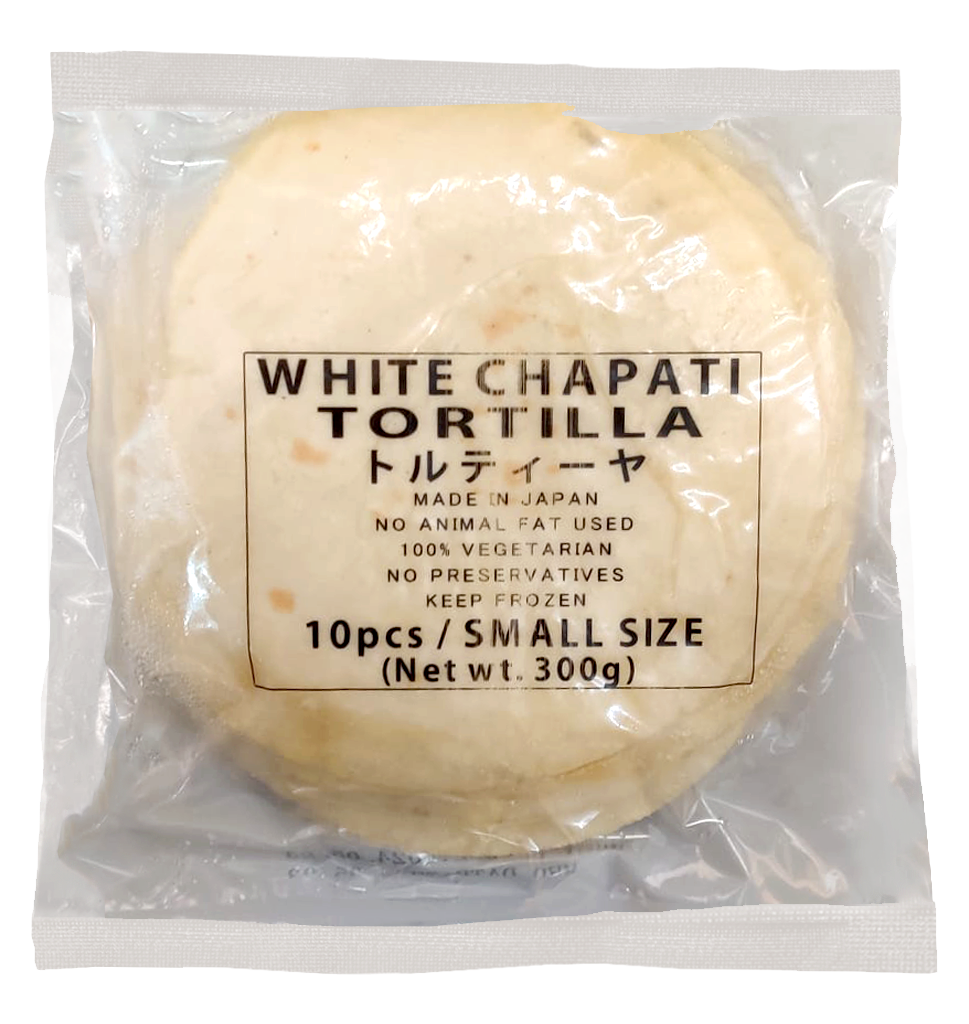Sharma's White Chapati Tortilla Frozen 300g (10pcs)